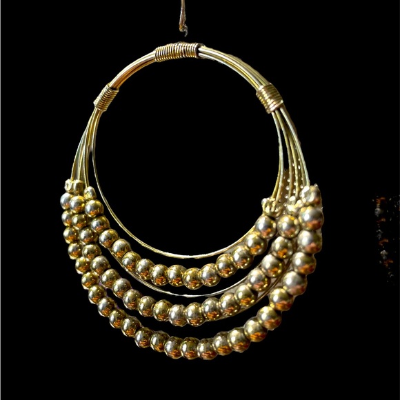 Gold Hoop Earrings - Picture 2 of 2